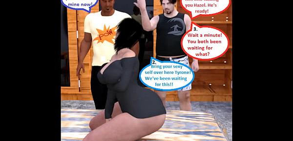  3D Comic Hotwife Cuckolds Husband With Personal Trainer